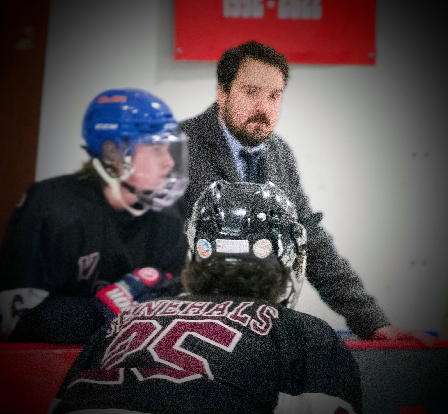 Coach Mike Ice Hockey coach