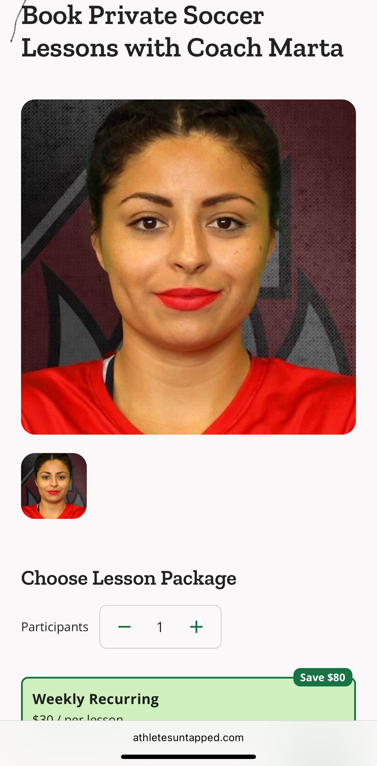 Coach Marta Volleyball coach