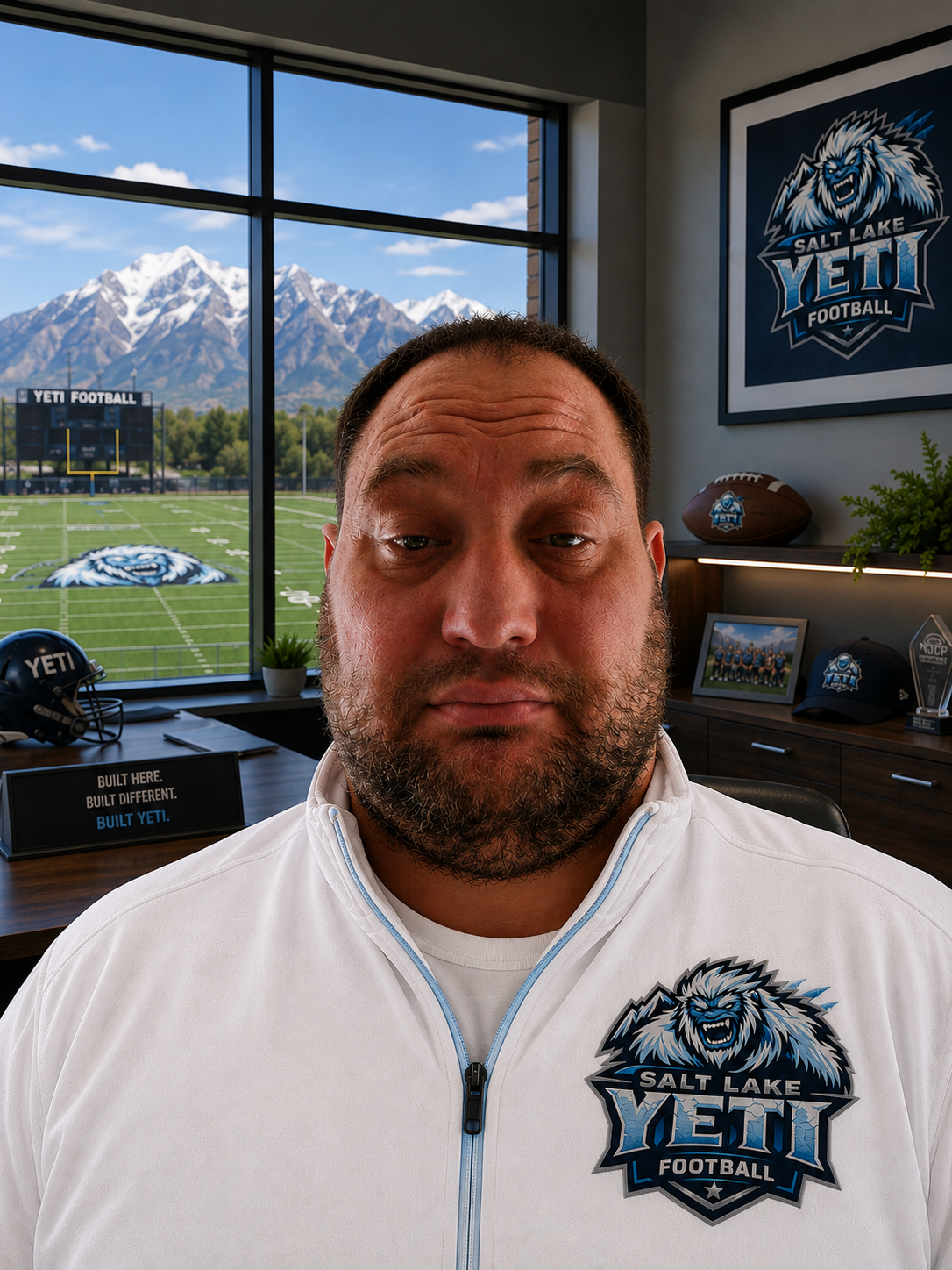 Coach David Football coach
