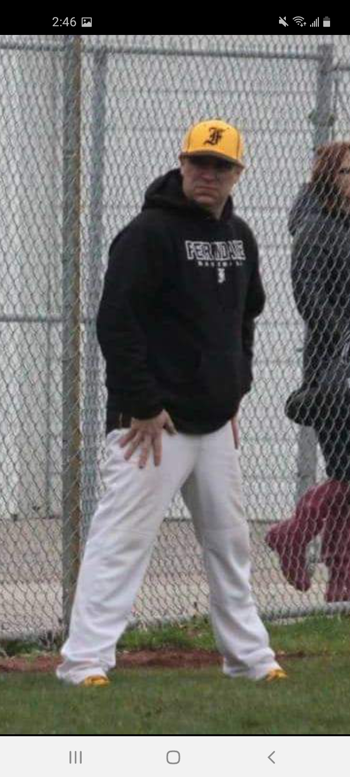 Coach Christopher Baseball coach
