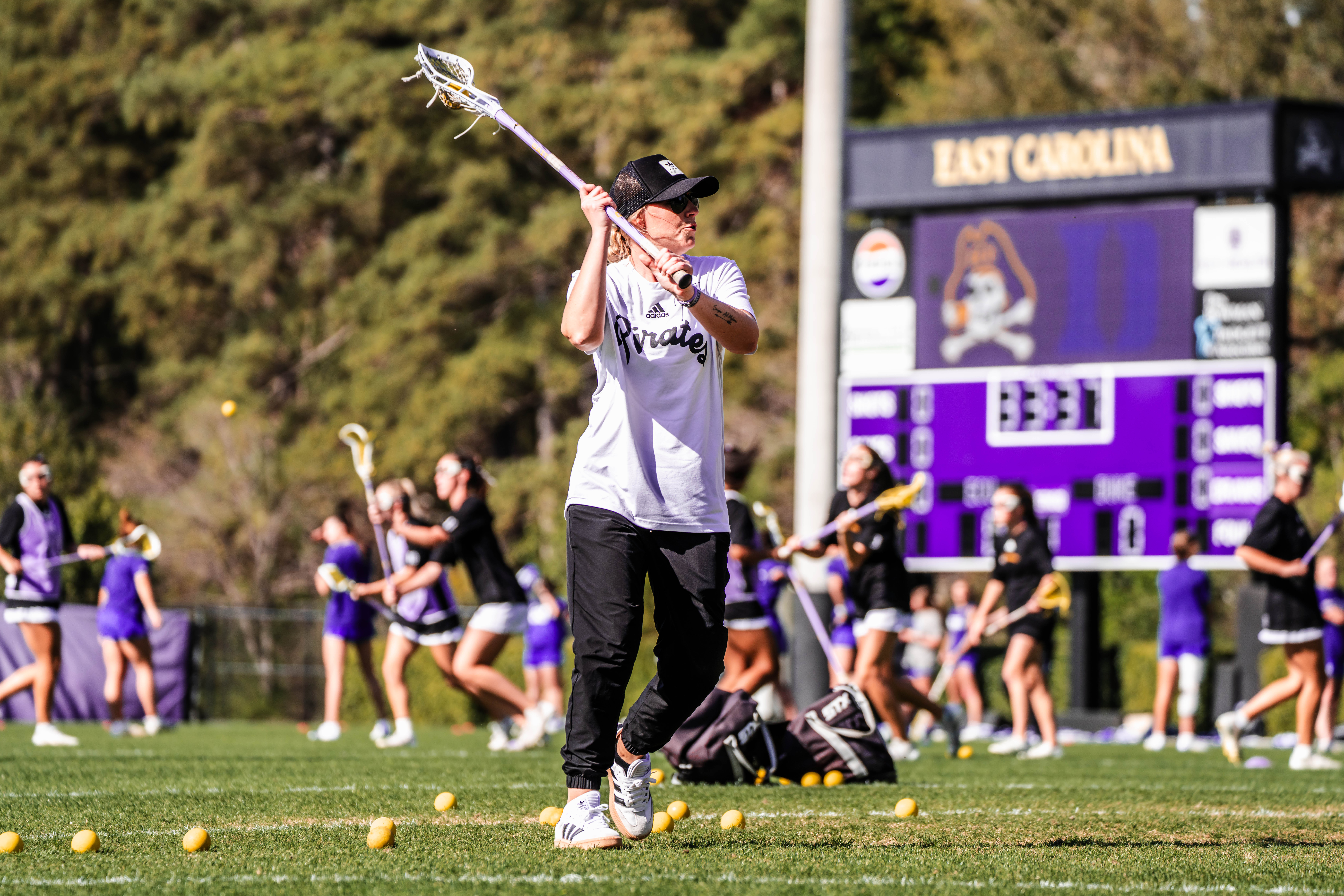 Coach Brittany Lacrosse coach