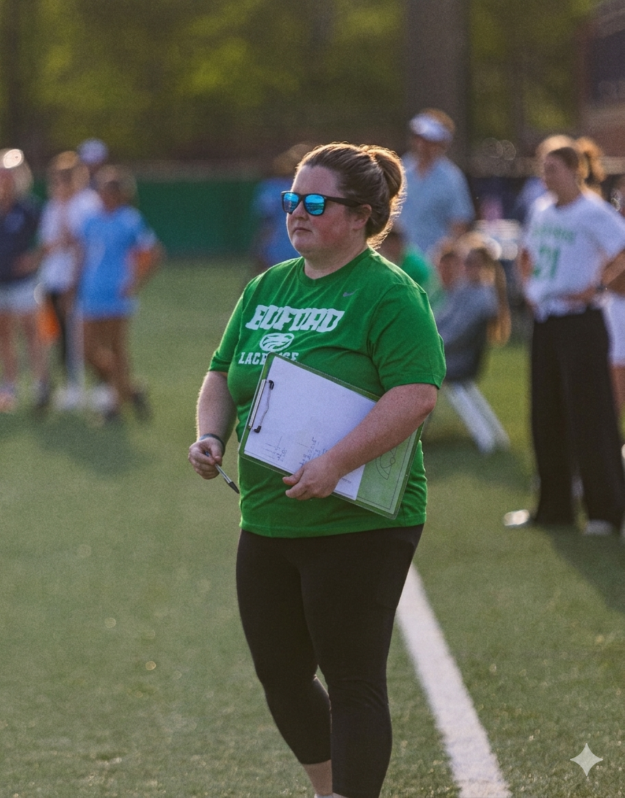 Coach Fabienne Lacrosse coach